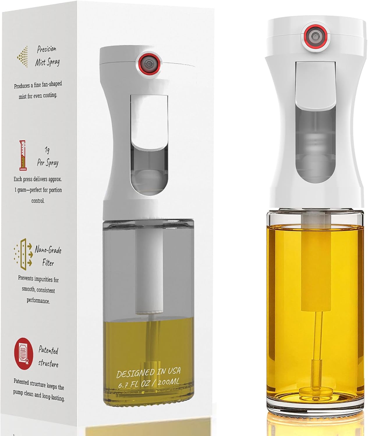 Glass Olive Oil Sprayer Bottle
