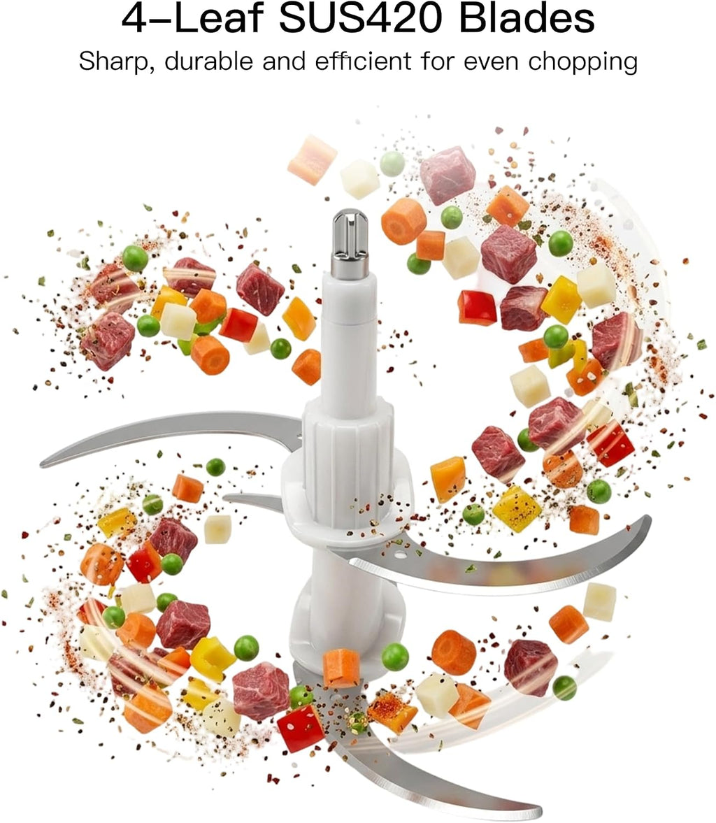 MegaWise Food Processor & Meat Grinder