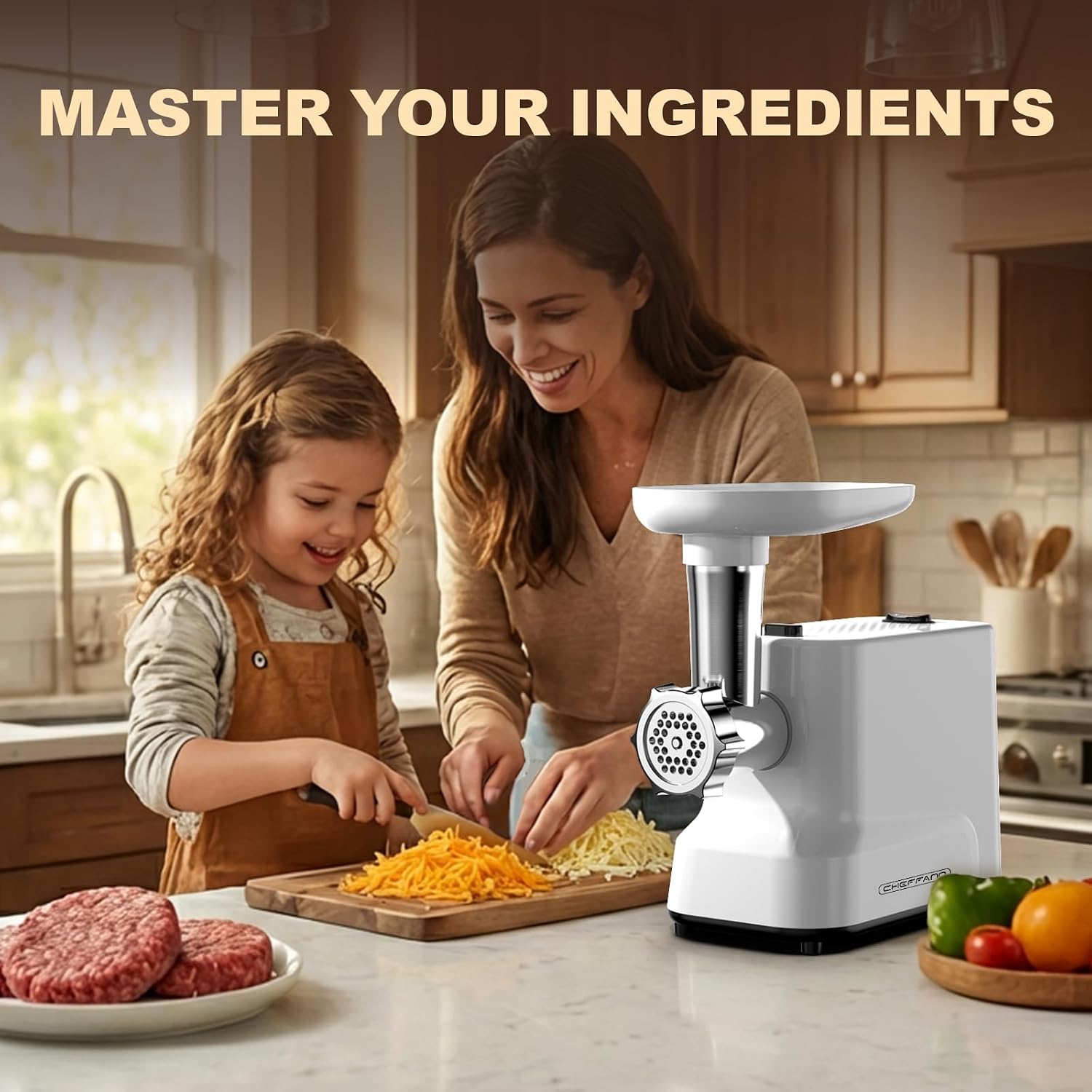 Cheffano Heavy Duty Meat Grinder