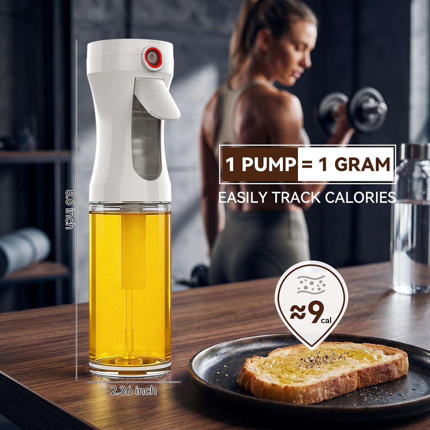 Glass Olive Oil Sprayer Bottle