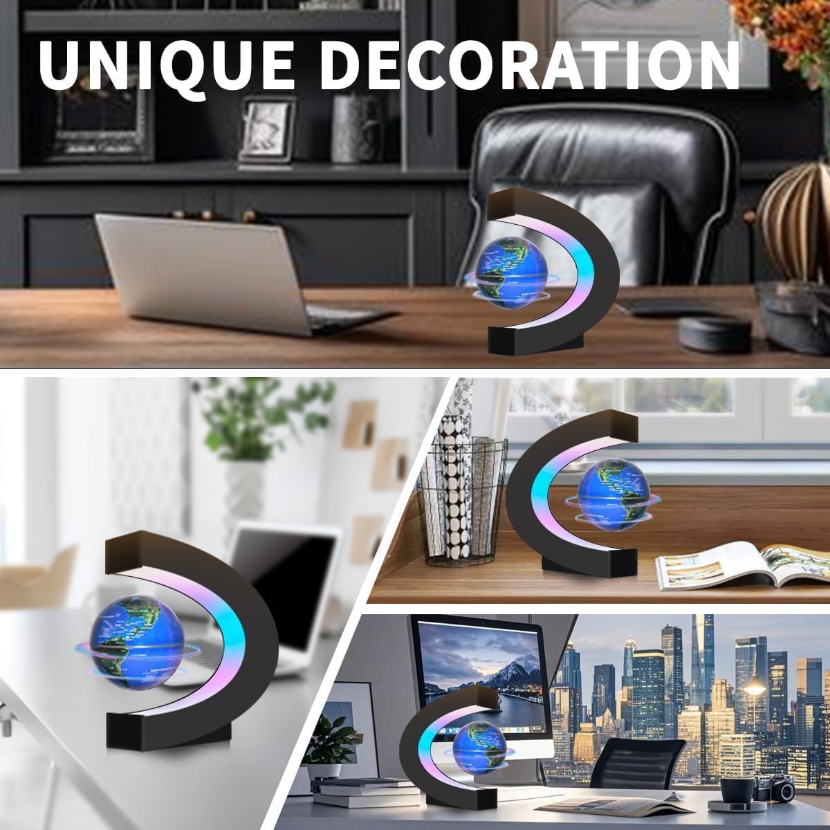 Magnetic Levitating Floating Globe Lamp