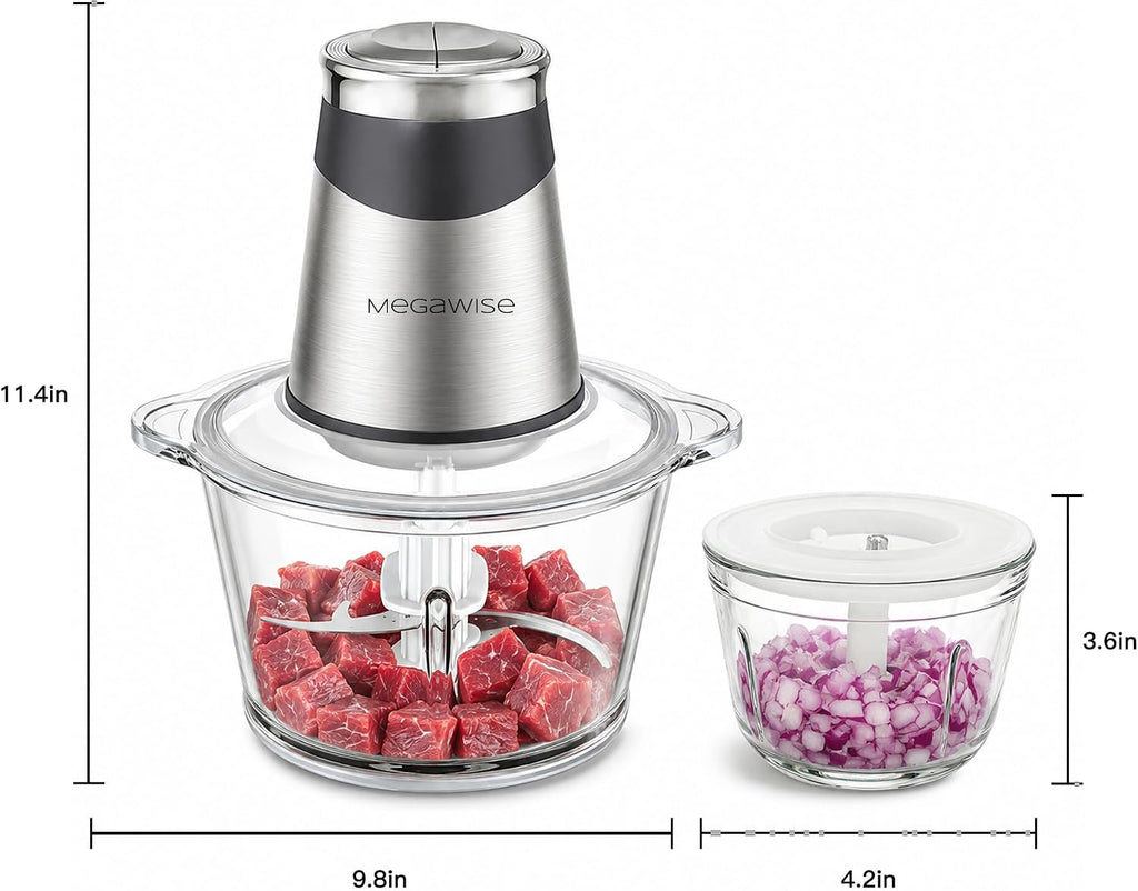 MegaWise Food Processor & Meat Grinder