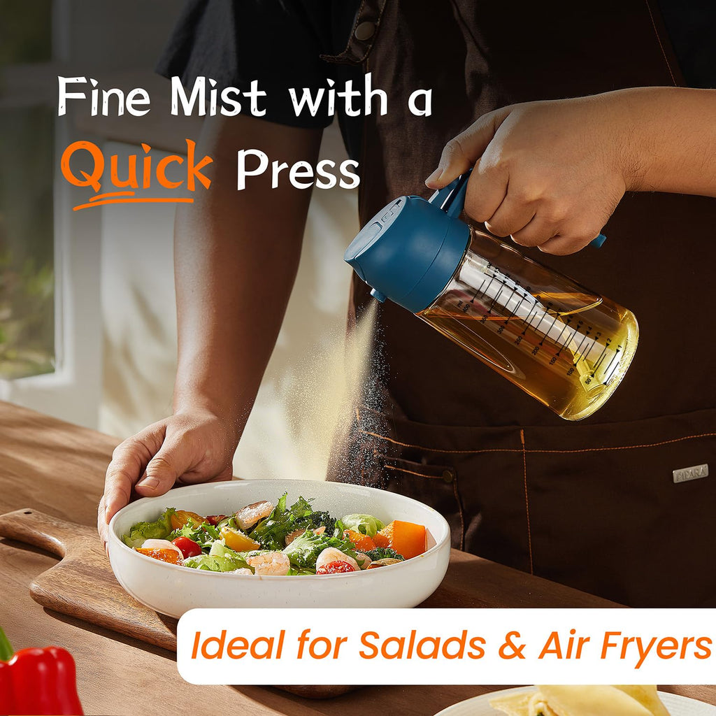 2-in-1 Glass Olive Oil Sprayer