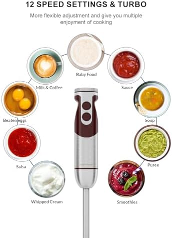MegaWise Immersion Hand Blender Set