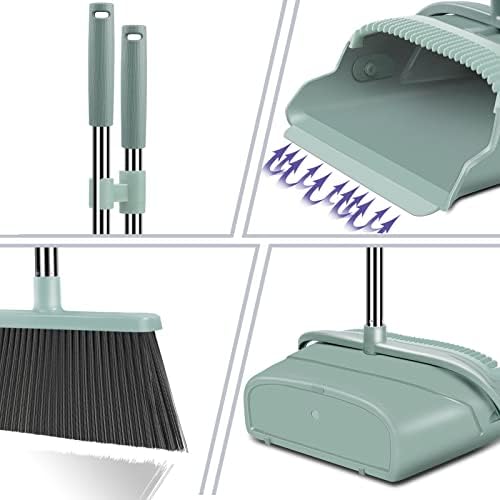 Upright Broom & Dustpan Set