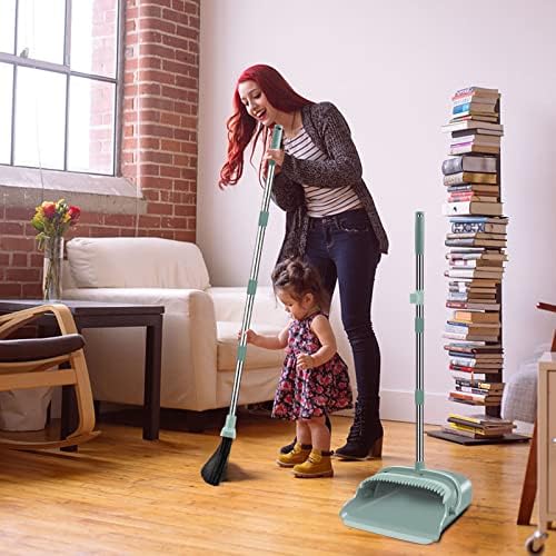 Upright Broom & Dustpan Set