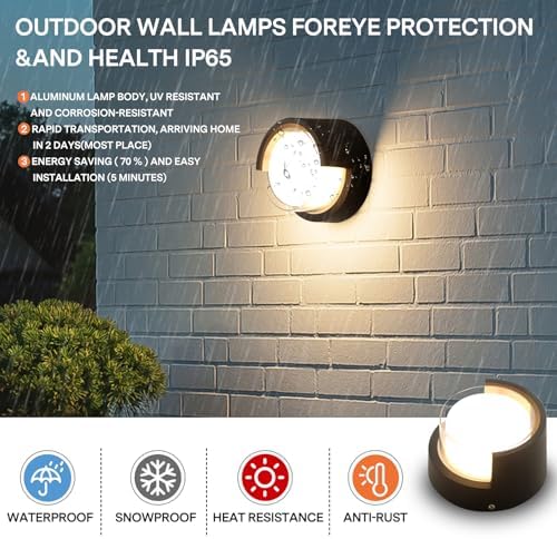 Outdoor Modern Wall Sconce Light