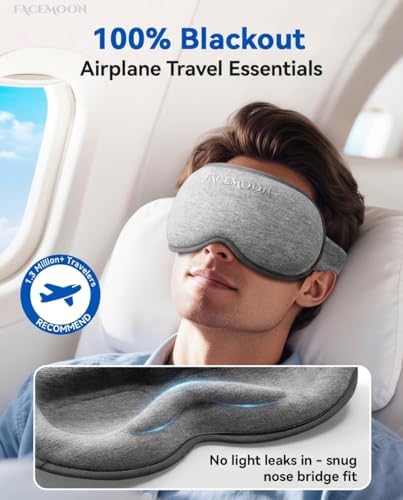 3D Blackout Weighted Eye Mask