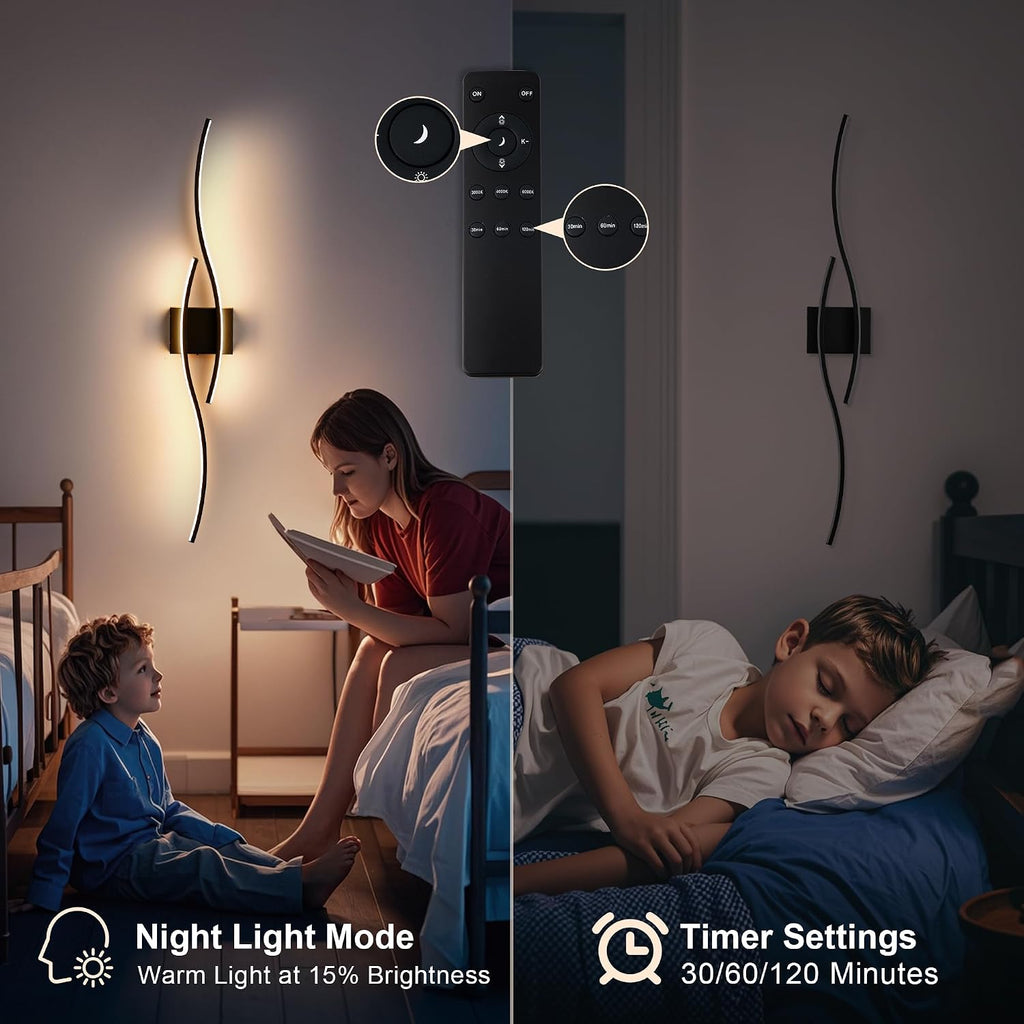 Kartoosh Wireless Wall Sconce Set