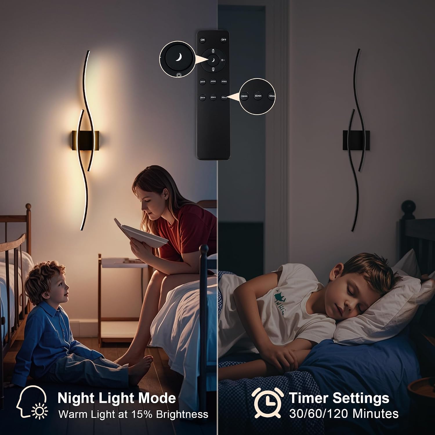 Kartoosh Wireless Wall Sconce Set