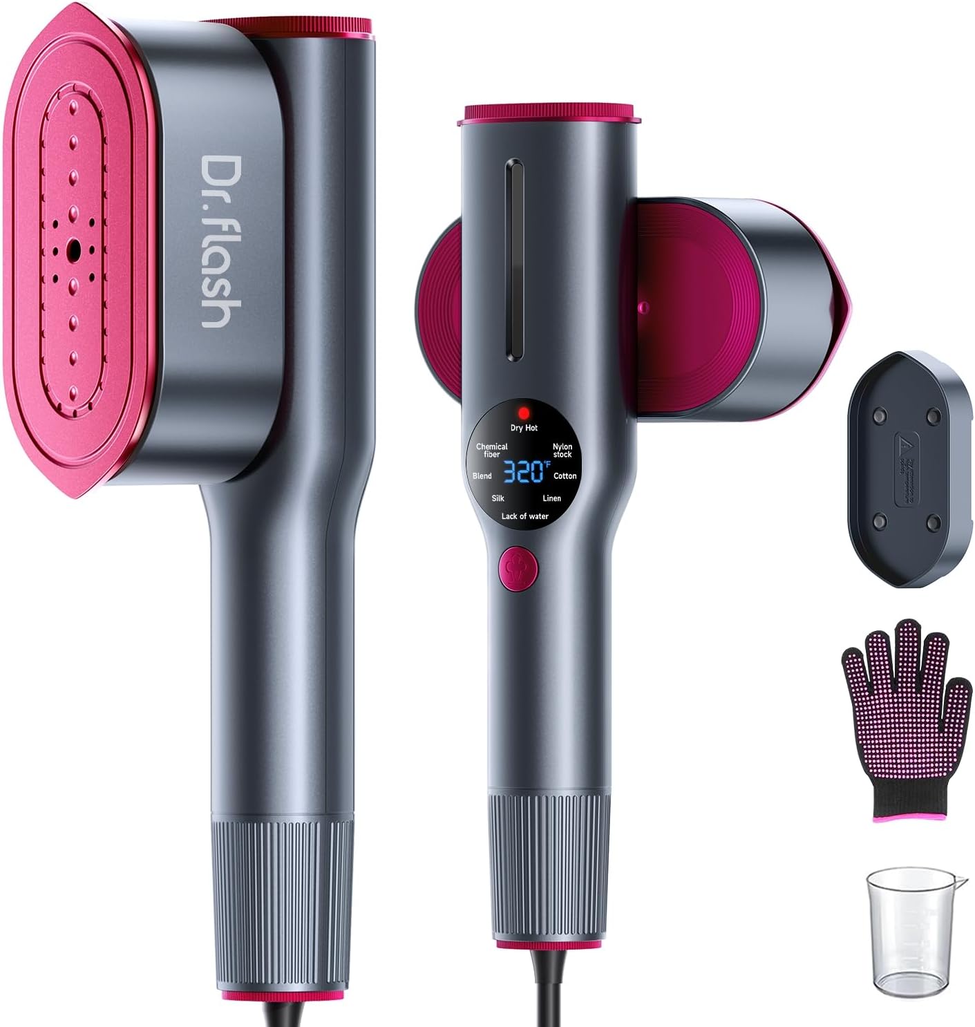 DRFLASH Handheld Garment Steamer & Iron