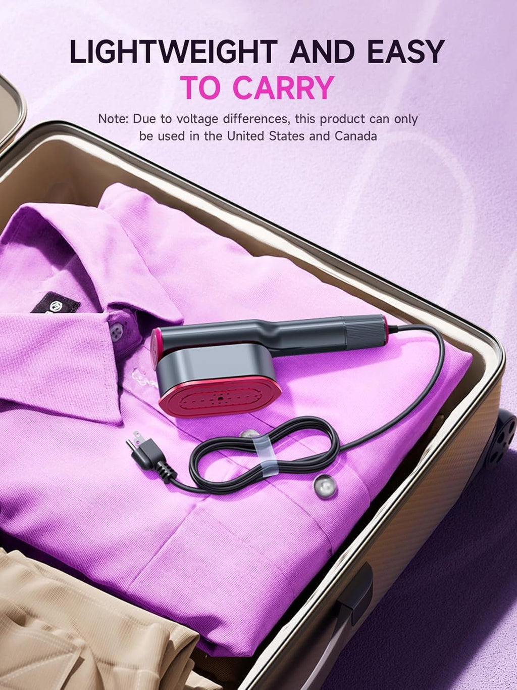 DRFLASH Handheld Garment Steamer & Iron