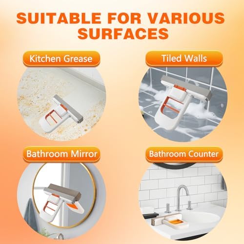 Self-Squeezing Foldable Sponge Mop